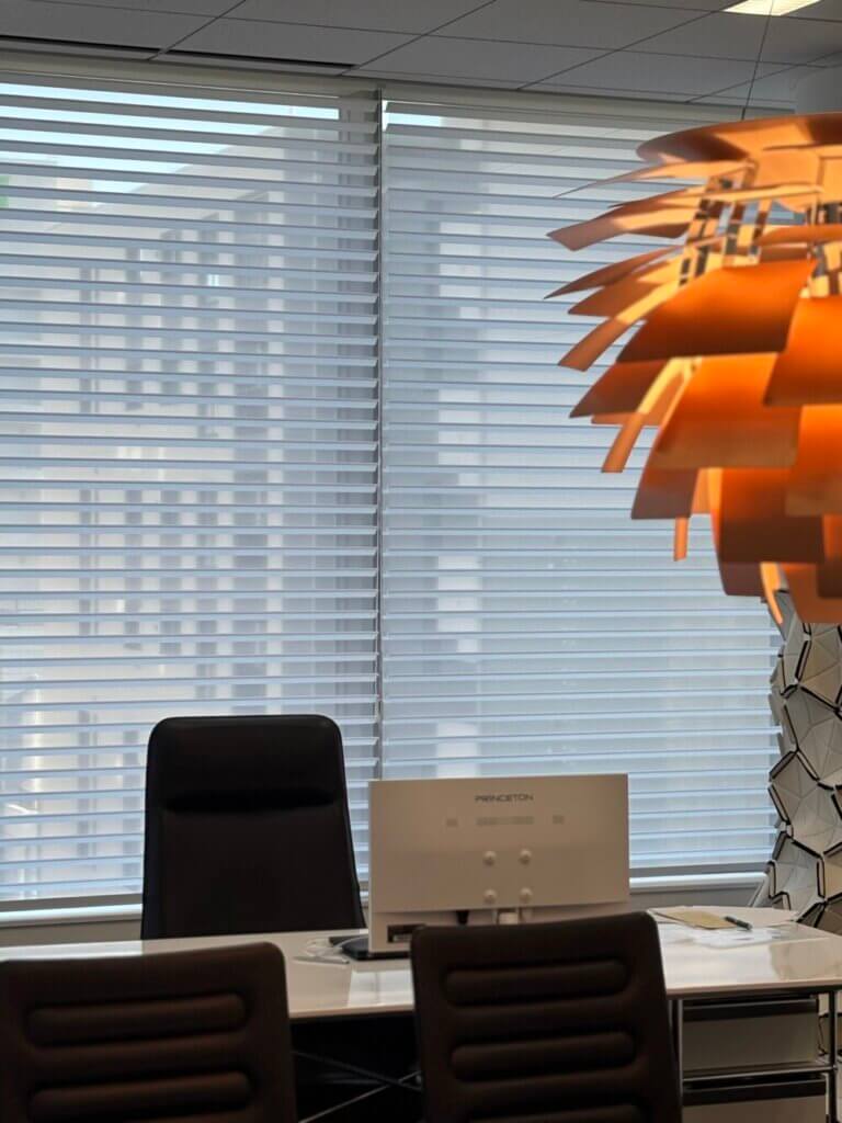 ハンターダグラス シルエットシェードで魅せるオフィス空間
