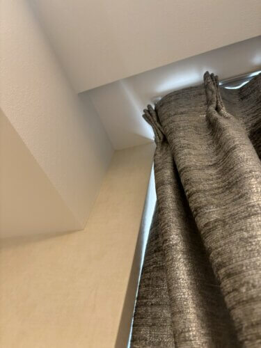 ストレートバランス装飾でホテルライクなオーダーカーテン東京