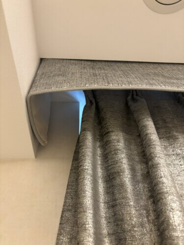 ストレートバランス装飾でホテルライクなオーダーカーテン東京