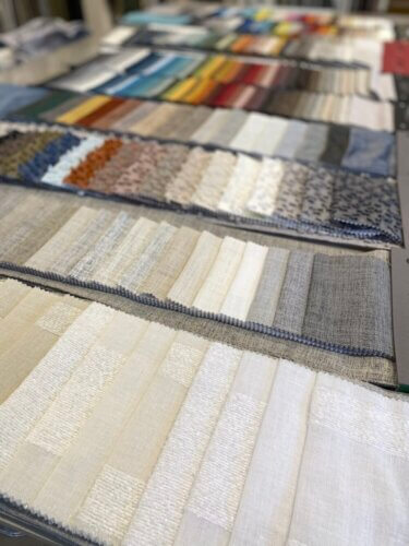 【2026年】ヨーロッパ買付 新作カーテン生地 第一弾が到着