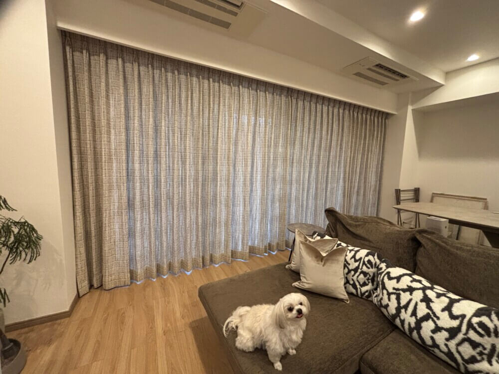 シャネル　ツイード　カーテン